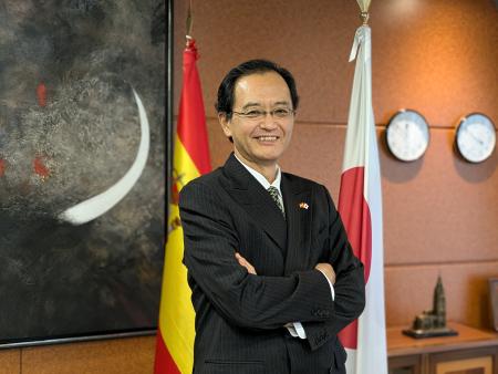 Imaxe: THE AMBASSADOR OF JAPAN IN SPAIN, TOWN CRIER OF THE 57TH FERIA DEL COCIDO