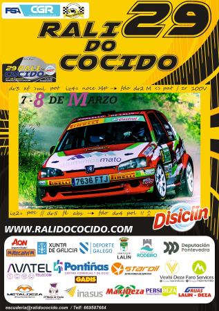 Cartel 29 Rali do Cocido web