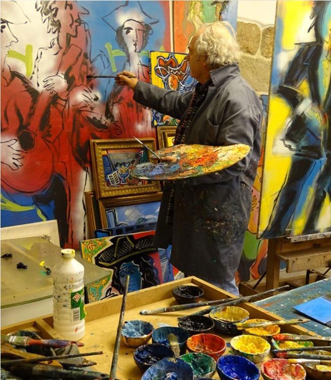 Imagen JOSÉ MARÍA BARREIRO, CARTELISTA DE LA 58ª FEIRA DO COCIDO