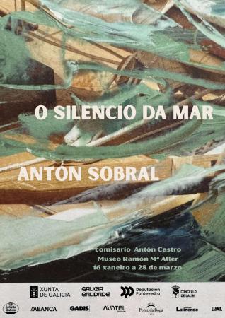 cartel Exposición Cocido Antón sobral logos