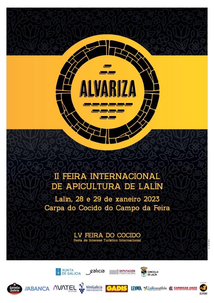 Imagen: ALVARIZA II FEIRA APICULTURA CARTEL 2023 45x32 AF imp